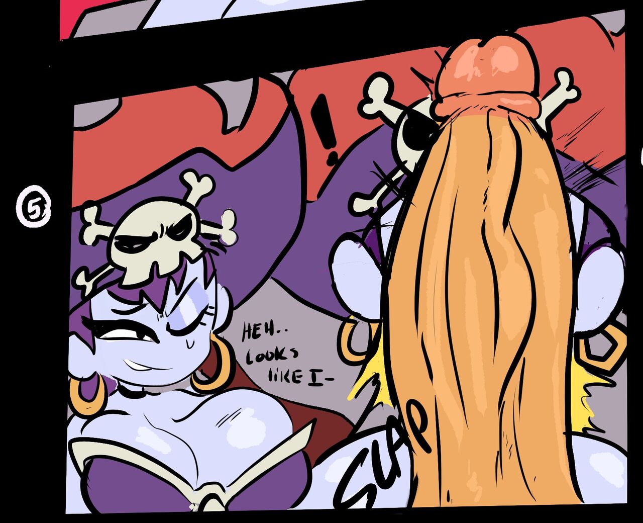 Risky coming onto Shantae page 6 full