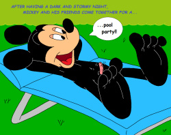 Mickey Pool Party