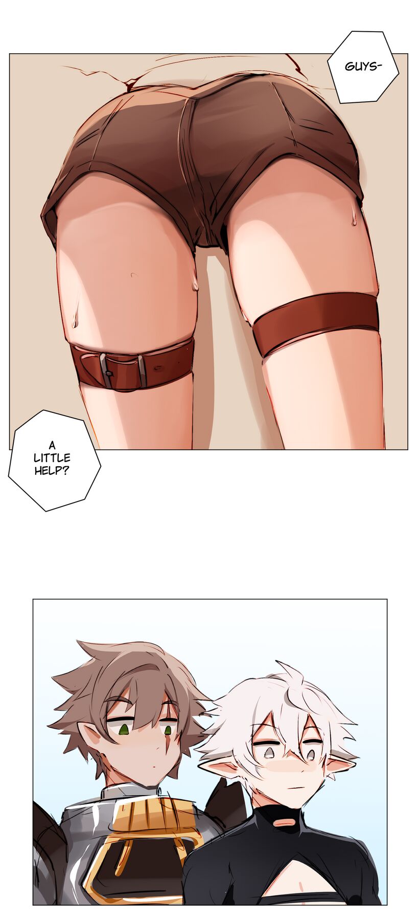 Stuck: Mini Comic from 1HP Club - Page 9 - HentaiRox