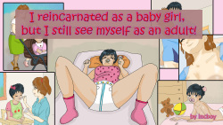 I reincarnated as a baby girl,  but I still see myself as an adult!