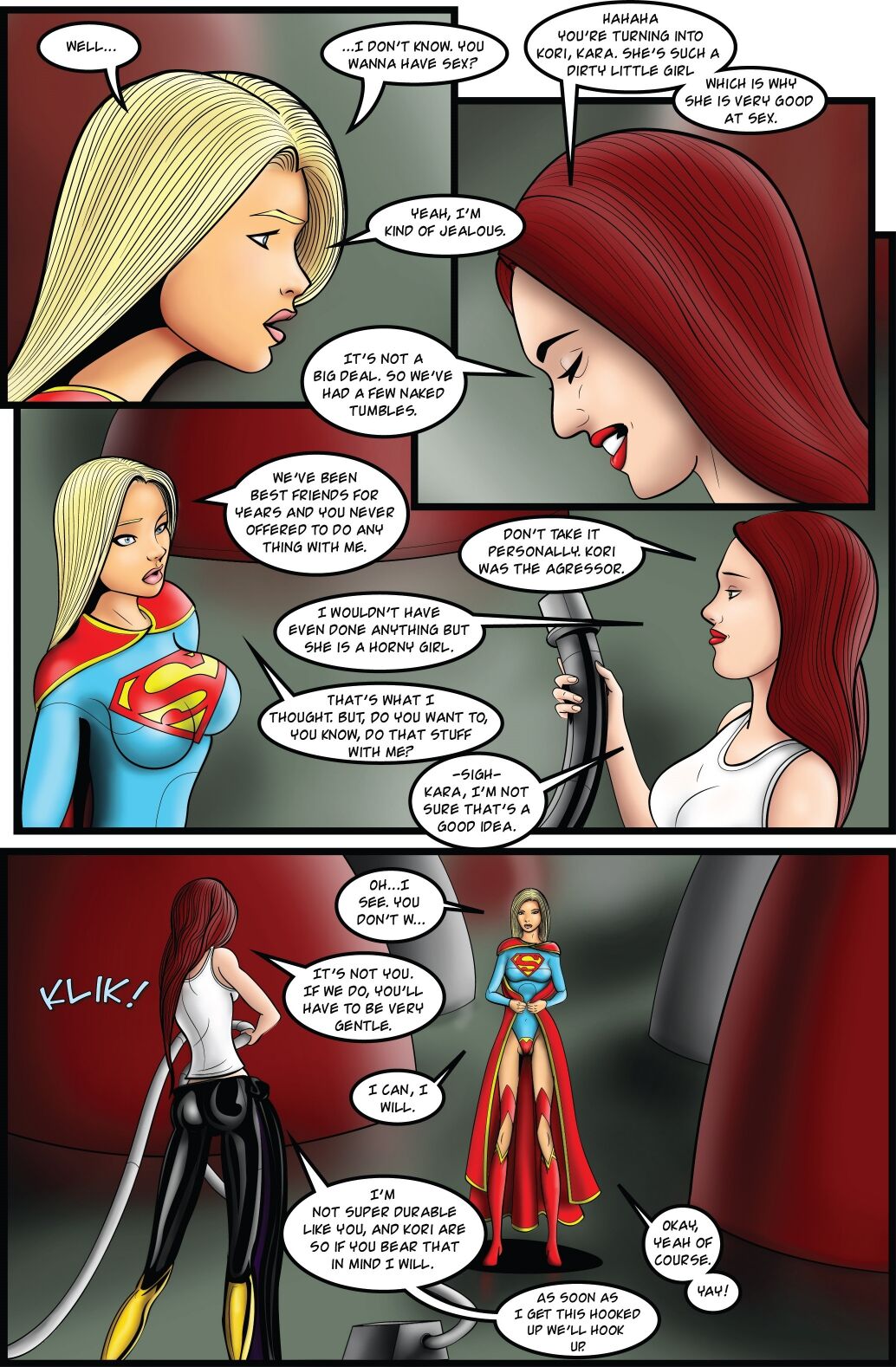 Supergirl: Issue #13 - A schism with destiny Part 2 - Page 4 - HentaiRox