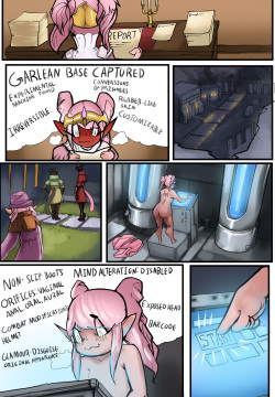 Nanamo Latex Droning Comic by BumbleBorb