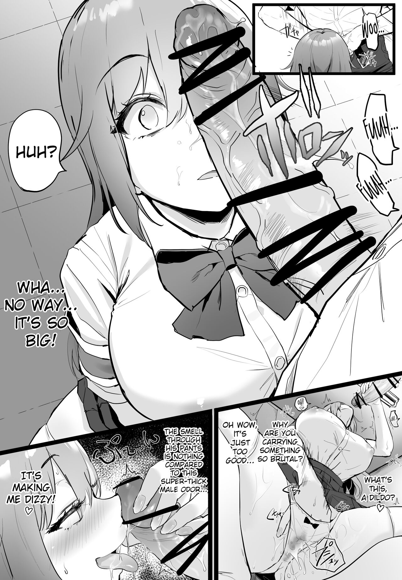 Chin Kusa Otoko vs Kusai Fetish Sakurai-senpai no Atsuki Seishun Monogatari  | Smelly-dick boy vs smell-fetish Sakurai-senpai - Page 3 - HentaiRox