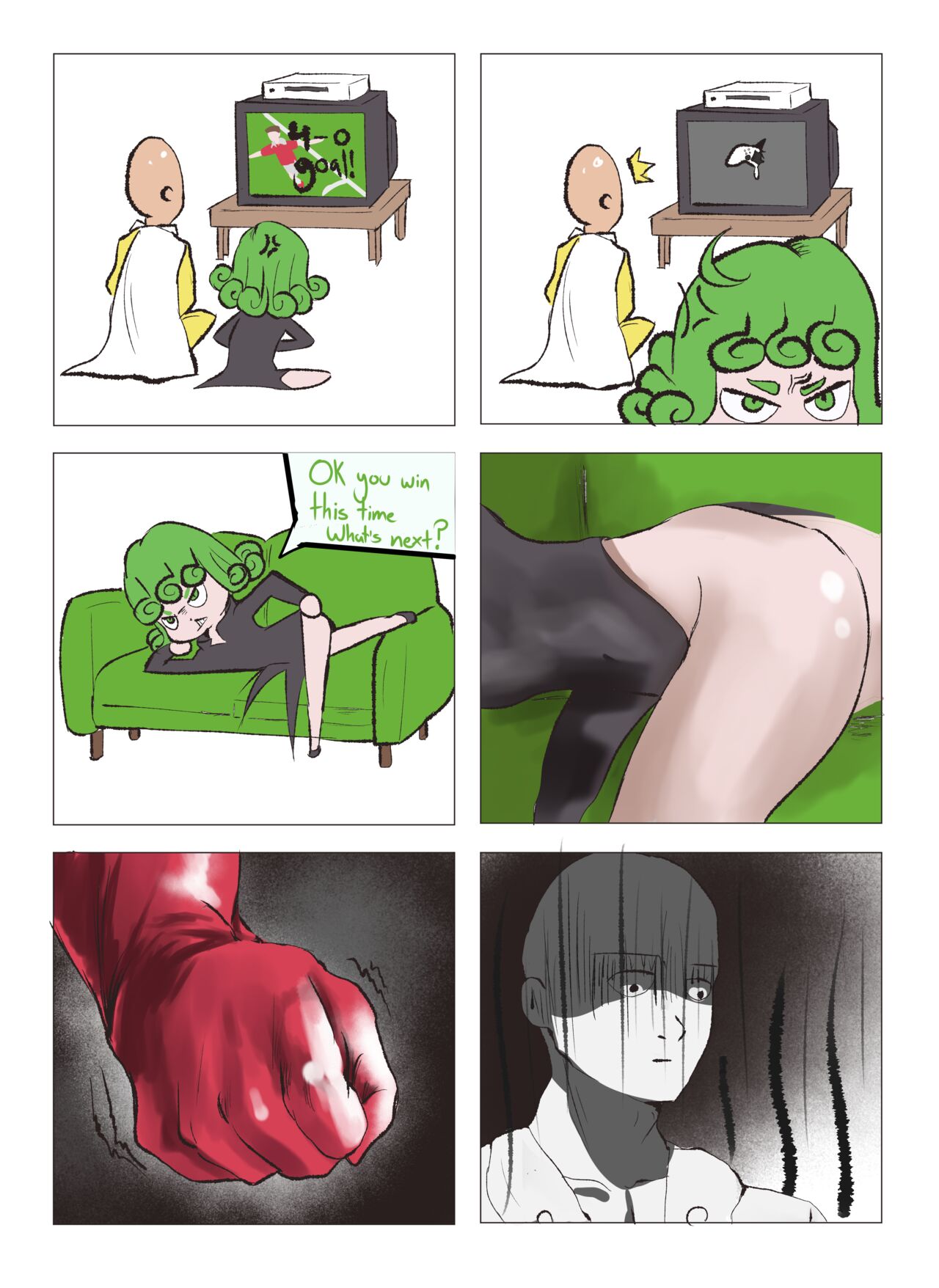 Tatsumaki x Saitama - Page 1 - HentaiRox