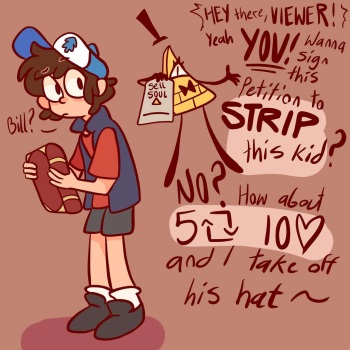 Bill And Dipper Porn - Bill and Dipper's Strip Game - HentaiRox