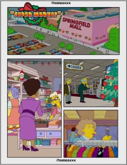 Simpsons Comics  - 12 . Super Market - english